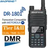 Walkie Talkie Baofeng DR 1801 Tier 1 2 Dual Time Slot Digital DM 1801 Updated UV band 136 174 400 470MHz DMR Radio 230816