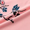 Мужские поло в пола Fredd Marshall Fashion Floral Print Prolo Рубашка для мужчин лето -повседневная короткая рукава воротнич