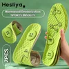 Shoe Parts Accessories Wormwood Insoles Foot Acupressure Insole Men Women Soft Sports Cushion Inserts Sweatabsorbing Deodorant Massage ShoePads 230817