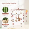 Baby Wood Bed Bell virkning Rabbit Pendant Hanging Rattle Toy Hanger Crib Bell Bell Wood Toy Holder ARM BRACKET KID GENTER HKD230817