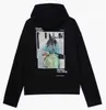 Zadig Voltaire Womens Sweatshirt 23SS ZV Pullover Sportswearレターパッチワークラブホットダイヤモンドインナーライニングフリースレッドパーカー