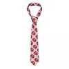 Fliege Bindungen sexy rote Lippen Männer Frauen Krawatte schlanker Polyester 8 cm schmal