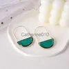 Charm Half Round Bag Earrings Party Banquet Ornaments For Women Girls J230817