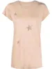zadig voltaire designer t-shirt 23mens designer t-shirt motif étoile ZV forage chaud lin col rond femme manches courtes T-shirt deux couleurs
