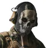 Party Masks Novelty Special Use MWII Ghost Mask Cod Cosplay Airsoft Tactical Skull Full Mask 230816