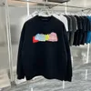 Herrtröjor tröjor designer pumpa serie tröja män kvinnor långärmad t -shirt rund nacke hoodie paljett tröja mäns överdimensionerade tröjor tröjor