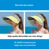 Wide Brim Hats Bucket Hats Summer Women Outdoor UV Protection Visors Pull-out Enlarged Brim Empty Top Hat Korean Flower Big Brim Bucket Hats Sun Hat Beach 230816