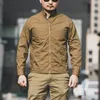 Hunting Jackets Mens Jacket Coat Male Casual Streetwear Army Clothing Tactical Multicam Black Combat