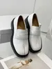 Kleiderschuhe Frauenschuhe Tabi Slipper Plattform Penny Split Zeh Schwarz Weiß Echtes Ledermarke Vipol 9992307142115 HKD230817