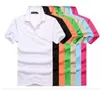 Varumärkesdesignerkläder Mens Polos skjortor Män krokodil Big Small Horse Embroidery Business Casual Solid Male Polo Shirt Kort ärm Plus Size S-6XL Högkvalitativ D5 D5