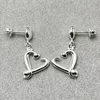 Charm 2023 UNOde50 Selling European and American Exquisite Heart shaped Women's Earrings Romantic Jewelry Gift Bag with 230817