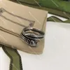Snake Ring for Womens Personality High Street Band Rings with Gift Box Silver Adjustable Rings