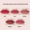 Rouge à lèvres dans vous en conserve de boue à lèvres 5 couleurs maquillage de lèvres longue durée d'humidité durable