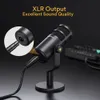 Microfoons Maono Dynamic XLR PC Microfoon Alle Metall Gaming Broadcast Recording Streaming Works For Audio Interface Sound Card Mixer PD100 230816