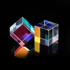 PRISMS Dichroic Glass Cube PRISM12.7mm PRISMS PRISMS LASER CUBE LASER per decorare regalo di compleanno Combinatrice di vetro arcobaleno 230816