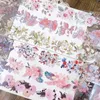 Lijmbanden 56Rolls Pet Mooi Bear Rabbit Flower Stationery Scrapbooking Decorate Sticker Transparant Gift Wrapping 2016 230816