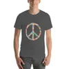 Men's Polos Peace sign TShirt man clothes summer vintage t shirt cotton tshirt 230817