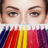 False Eyelashes Mix Color Glitter Eyelash Extensions Bright Shining Individual Lashes High Quality Professional Makeup HKD230817