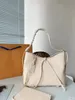 Hoogwaardige dames middenvintage carryall onderarm EmboWeled Tote Tas Gedrukte schouder Crossbody Grote emmer ritssluiting Lederen koppeling Verwijder binnenzak 46203 7717