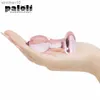 Toys anali Sex Toy Heart Crystal Glass Tappo di testa anale Plugs Prodotti per adulti Protatato Pink Massager Masturbazione Anal Masturbation Toys for Men Women New HKD230816