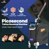 Professionele picoseconde laser tattoo machine pico laser 4 golflengten huid revitalisering verwijder tatoeages melasma pigmentatie reductie