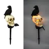 Altre forniture per feste di eventi Halloween Skull Ghost Crow Crow Outdoor Lighting Horror Courtyard Decorazione per la casa Accessori per decori per le vacanze 230816