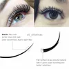 Ciglia false Rujade Super Softhandmade Ciglia Flase Black Black Mink Funga Flat Extension Miscela Split Peste Ellisse Flat Lashes Makeup HKD230817