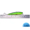 Baits Lures 1 Pcs 9.5Cm 8G Lifelike Floating Japan Hard Bait Minnow Fishing Lure Tight Wobbler Jerkfish Treble Hooks Plastic Isca Fi Dhmay