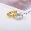 Anelli a fascia Anelli Sun Moon per donna Uomo Acciaio inossidabile placcato oro Anello Coppia di sposi Anelli Estetici Gioielli vintage Regali Anelli J230817