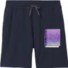 Shorts masculinos femininos femininos verão 2023 harajuku tees gráficos de renda de renda de livros coloridos coloridos shortss