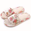 Slippers vrouwen thuis binnen de vloer zacht paar linnen slipper lente herfst lichtgewicht unisex slaapkamer schoenen dames vlas slippers