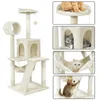 Altre forniture per animali domestici Condotto albero graffiaggio post torre beige 522 230816