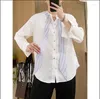 Men's Casual Shirts G0896 Fashion 2023 Runway Luxury European Design Party Style Clothing