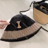 Herfst winter gebreide emmer hoeden nieuwe stijl warme visser hoed mannen vrouwen designer hoeden