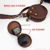 Camera Bag Accessories Portable PU Leather Case Cover Camera Bag för Nikon P1000 Pouch med Battery Opening HKD230817