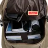 Schulbeutel Canvas -Rucksack für Man Casual Business Laptop -Tasche Trend Einfacher männlicher Reisepack Pack Langlebige Sport Teen 230817