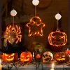 Other Event Party Supplies Halloween Decoration Ghost Sucker Lamp Haunted House Bar Pumpkin Spider Bat Horror Atmosphere for Home 230816