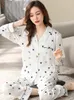 Kadınların kadın pijama kadınları buz ipek pijamaları yaz ince yatak odası pjs dantel kenarı pijama feminino mujer yormir ev kıyafetleri saten pijama femme fvhd