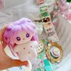 Lalki 10 cm bez atrybutu bawełniane fioletowe włosy mini winogrona Red Cute Doll Plushies Toys Fani Kolekcja Prezenty 230816