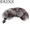 Anal Toys Fox Tails Anal Plug Silicone Anal Sex Toys Butt plug Sex Games Role play Cosplay Toys plug Drop Shipping HKD230816