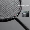 Outros artigos esportivos de fibra de carbono Badminton Rackets 4U Tipo de ofensiva profissional com cordas de bolsas 22 30 libras de raqueta esportes 230816