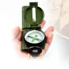 Equipamento de acampamento ao ar livre Ferramenta multi -ferramenta portátil bússolas de escalada militar Compasses de metal Tourism Survival Tool Prozz