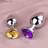 Anal Toys Runyu Smooth Anal Toys Metal Butt Plug Masturbator for Man Anal Vibrators Anal Plug Private Goods for Men Adult Toys Sex Shop HKD230816