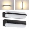 Lámpara de pared de aluminio industrial PC Light IP65 impermeable al aire libre dual use El bar Cafe Aisle Balcony Patio Retro LED SCONCE