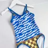 Designer Baby Bikini Girls Swimwear LETTER IMPRESSIONS KID BEACH FOURNIPES Taille 80-150 cm STRAP DE CROSS