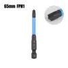 Screwdrivers Special Magnetism Cross Screwdriver Bit FPH1 FPH2 FPH3 Nutdrivers 65-150mm For Socket Switch Power Tools 230817