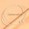 Pendentif Colliers Mode Strass Coeur Collier Ras Du Cou pour Femmes Simple Collier Ouvert Collier Couples Bijoux Accessoires J0817