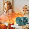 Annan hem trädgårdselektrisk värmare för 900W mini bärbar rymd keramisk varm luft fläkt kontor rum snabb uppvärmning varmare hine droppe deliv dhlq1