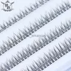 False Eyelashes Dream Deer 120/164 Cluster Fishtail Lashes Mixed 8-11mm MIX False Eyelashes Nature C Curl Individual Cluster Eye Lashes Make Up HKD230817