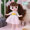 Dolls 17 cm Cinecressa carina 8cm 13 bambola congiunta vestito per bambini per bambini bambole Toybjd 230816